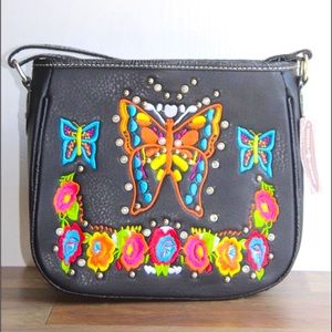 Fashion Brand Crossbody Bag Butterflies